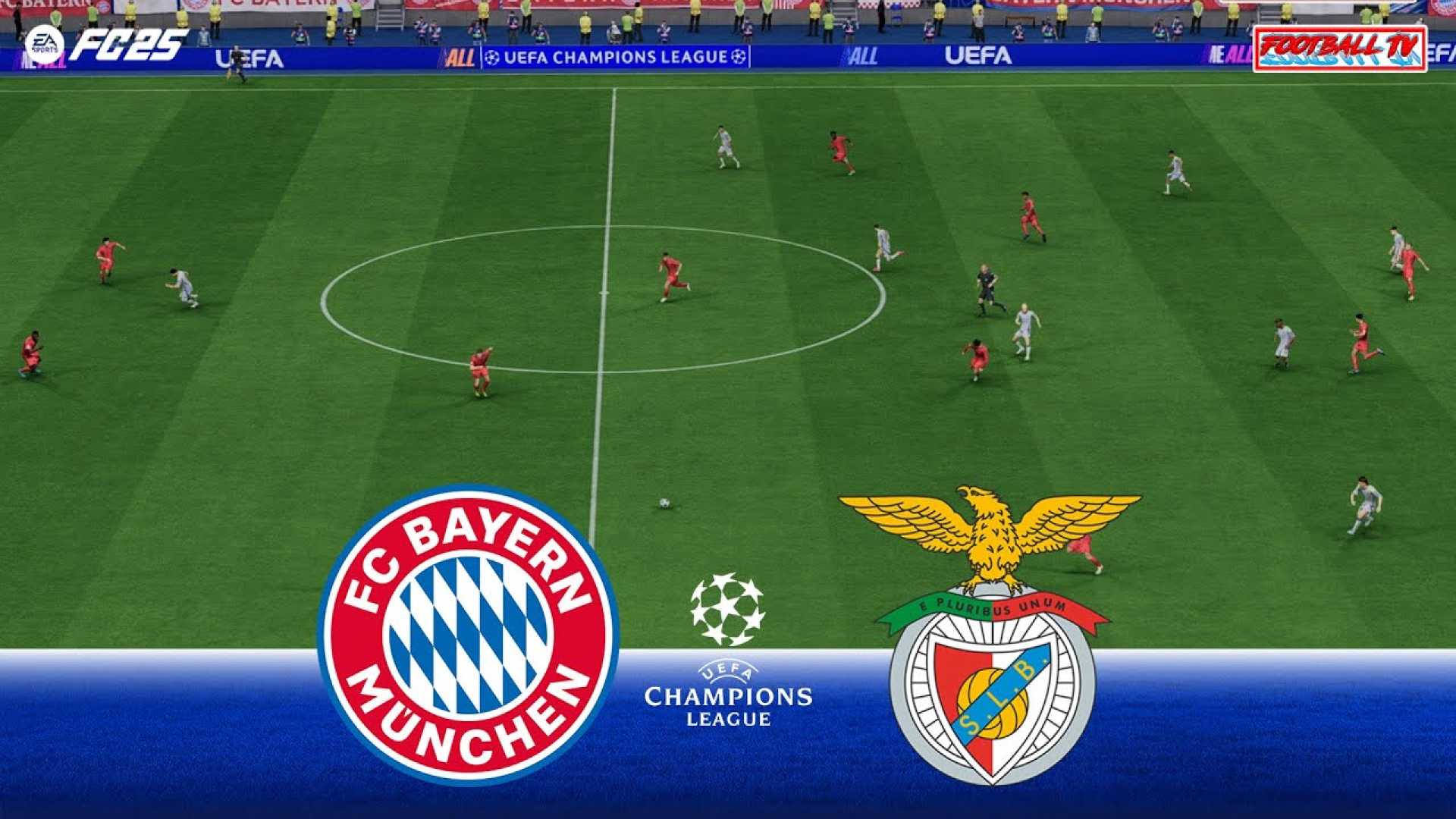 Bayern Munich Vs Benfica Champions League Match