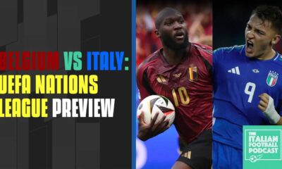 Belgium Vs Italy Nations League Lineups