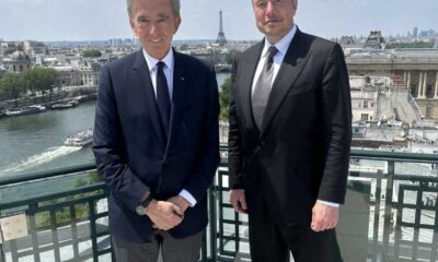 Bernard Arnault And Elon Musk