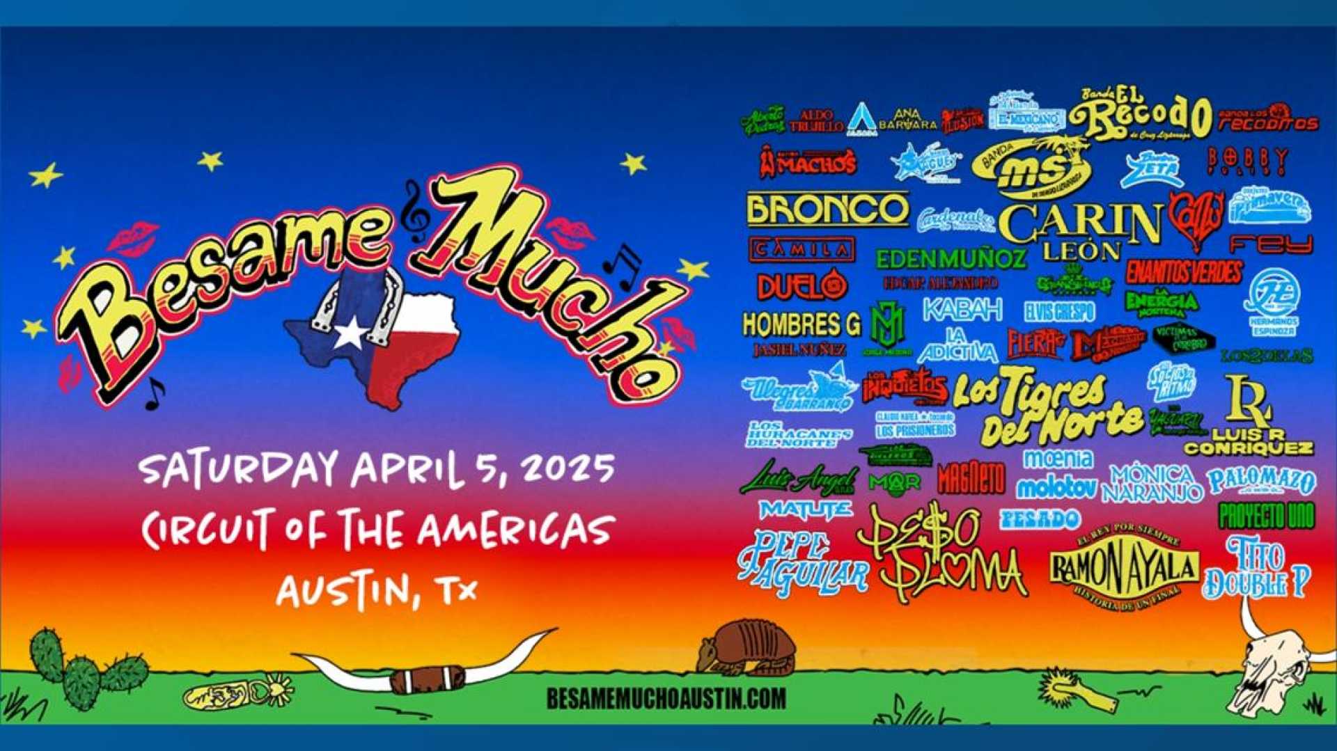 Besame Mucho Austin 2025 Festival Tickets