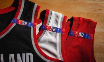 Bill Walton Portland Trail Blazers Jersey Tribute