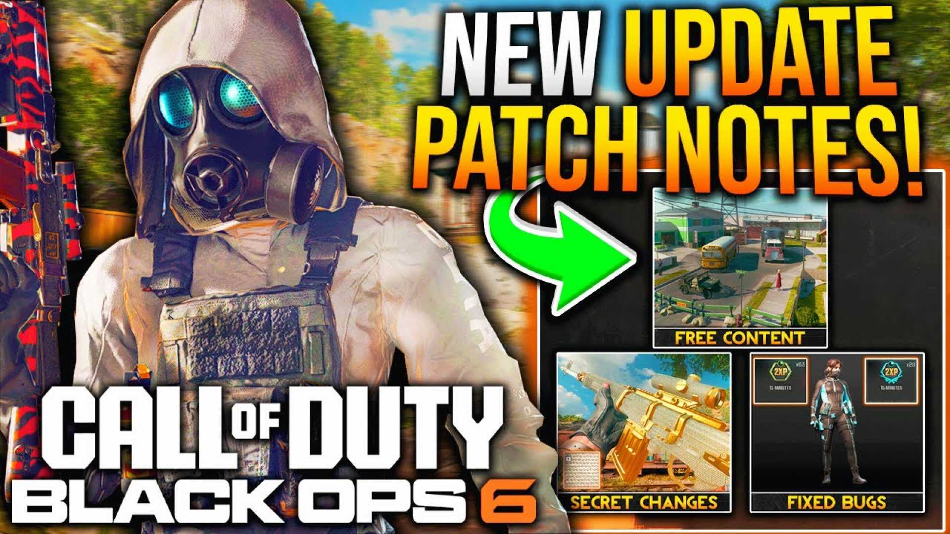 Black Ops 6 Update Patch Notes