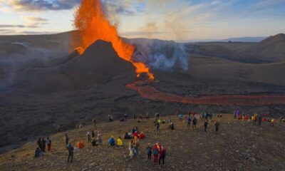 Blue Lagoon Iceland Lava Eruption