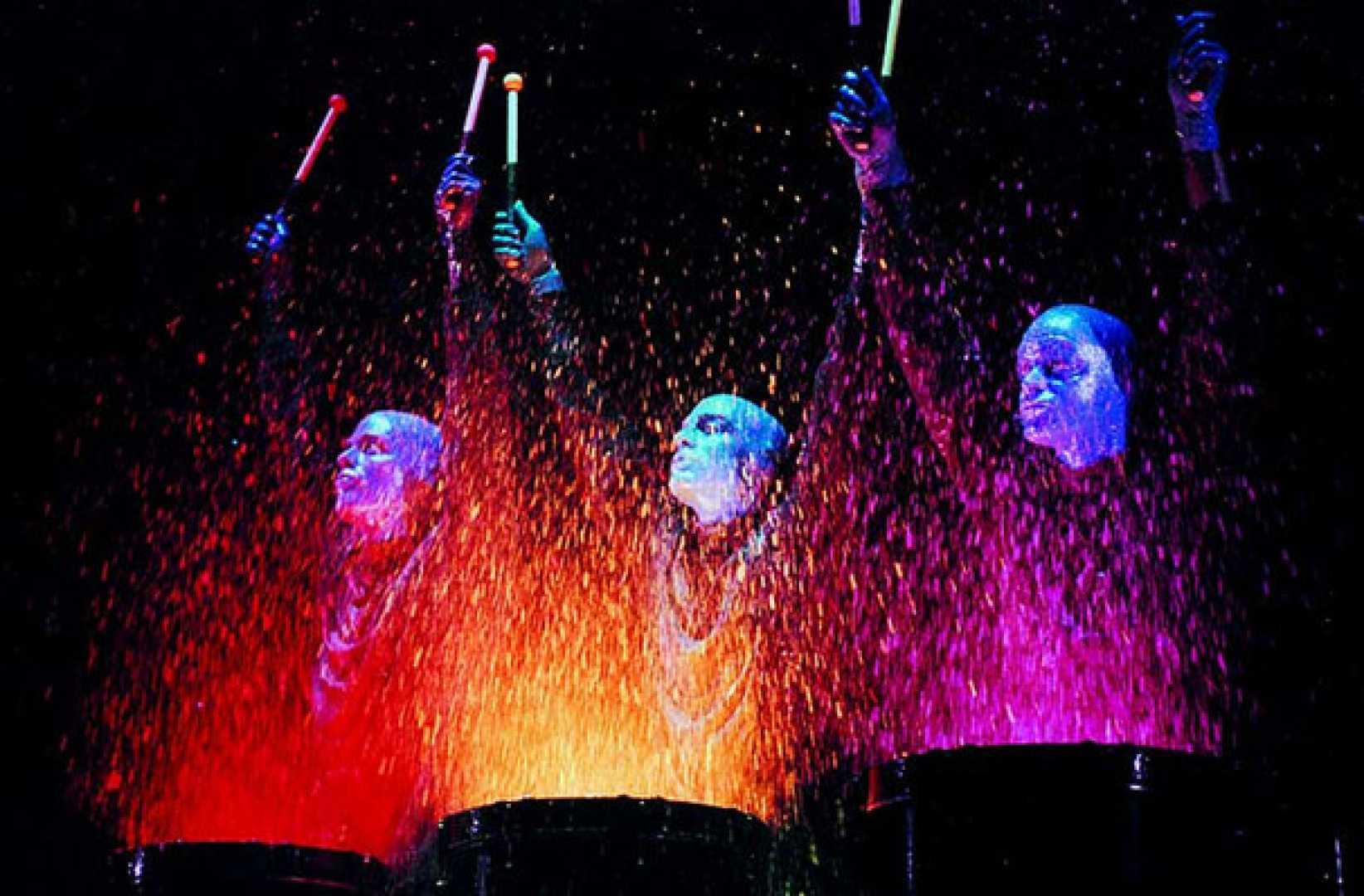 Blue Man Group Performance New York Chicago