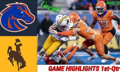 Boise State Vs Wyoming Football Game Highlights November 23 2024