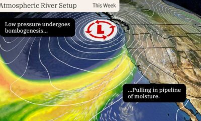 Bomb Cyclone West Coast Atmospheric River