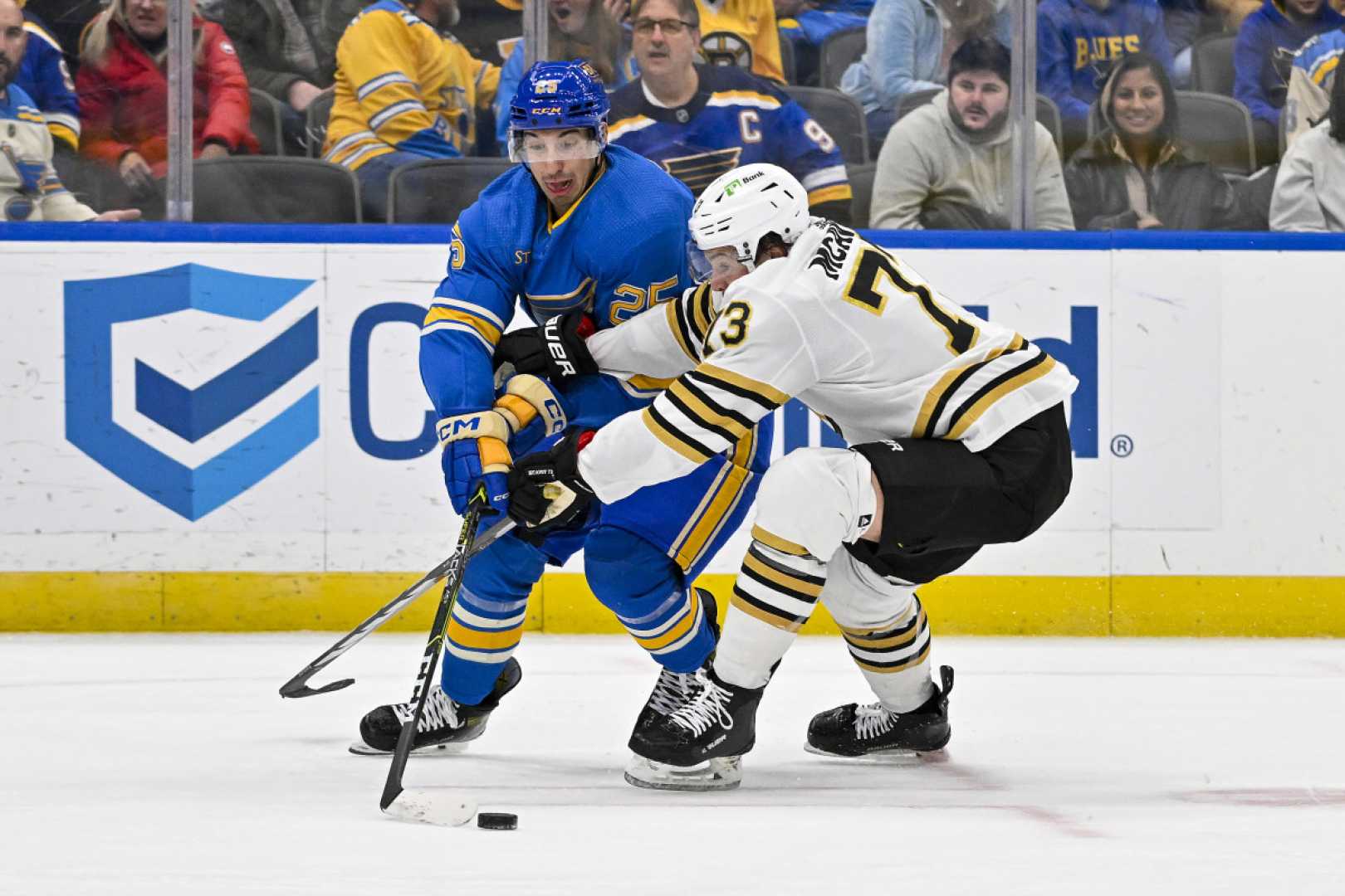 Boston Bruins Vs St. Louis Blues Hockey Game