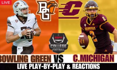 Bowling Green Falcons Vs Central Michigan Chippewas Football Game