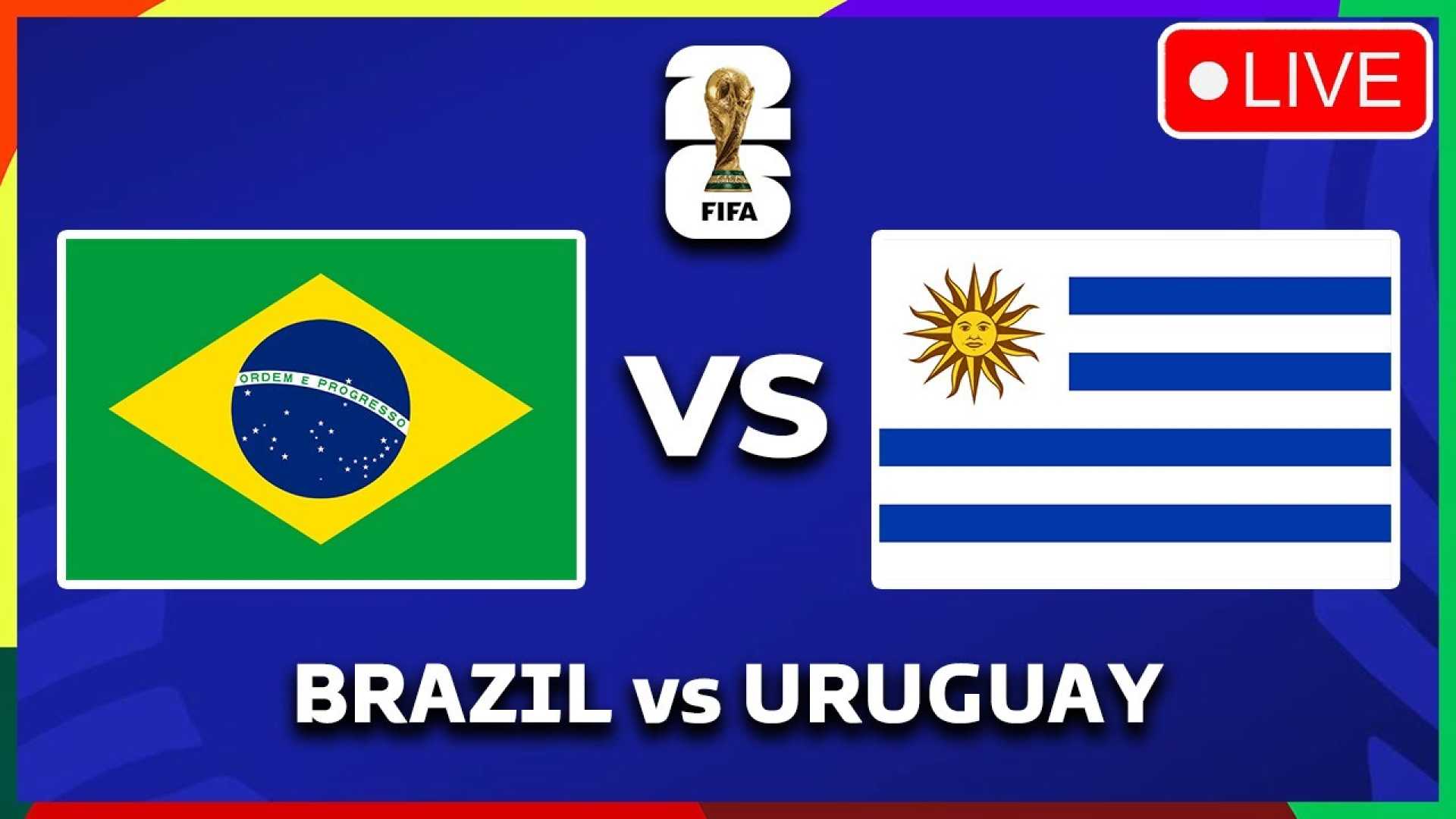 Brasil Vs Uruguay Conmebol Qualifiers 2026