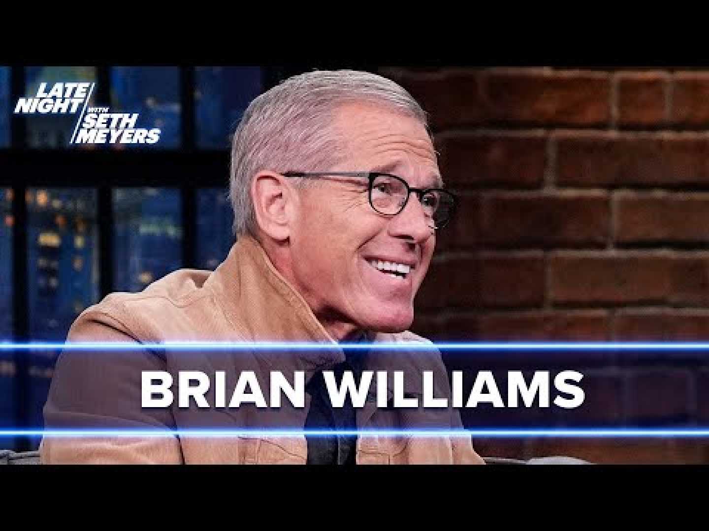 Brian Williams On Late Night With Seth Meyers