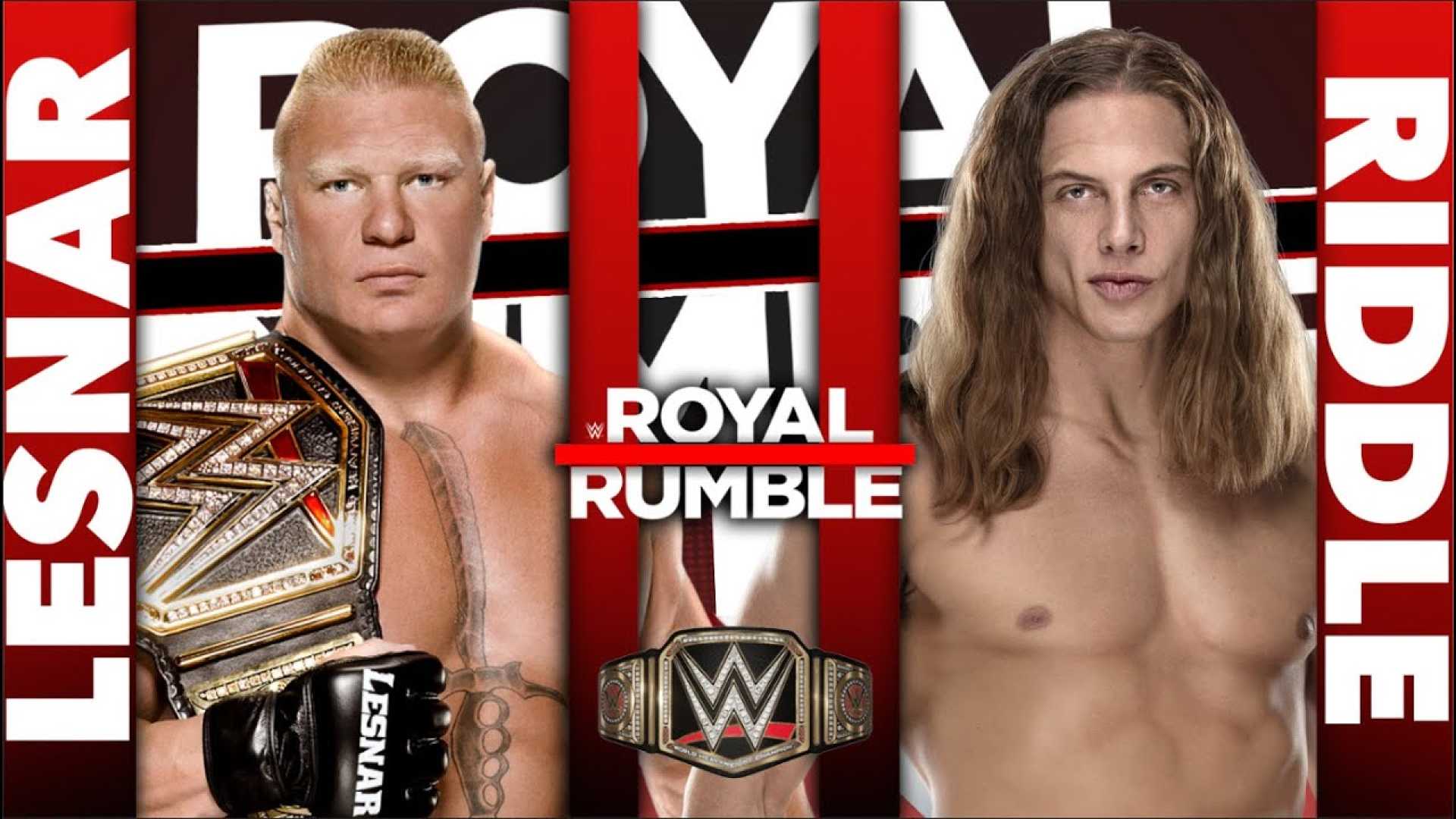 Brock Lesnar And Matt Riddle Wwe