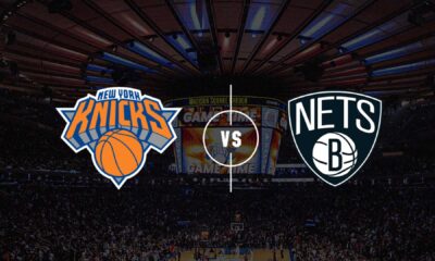 Brooklyn Nets Vs New York Knicks Nba Game At Madison Square Garden