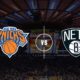 Brooklyn Nets Vs New York Knicks Nba Game At Madison Square Garden