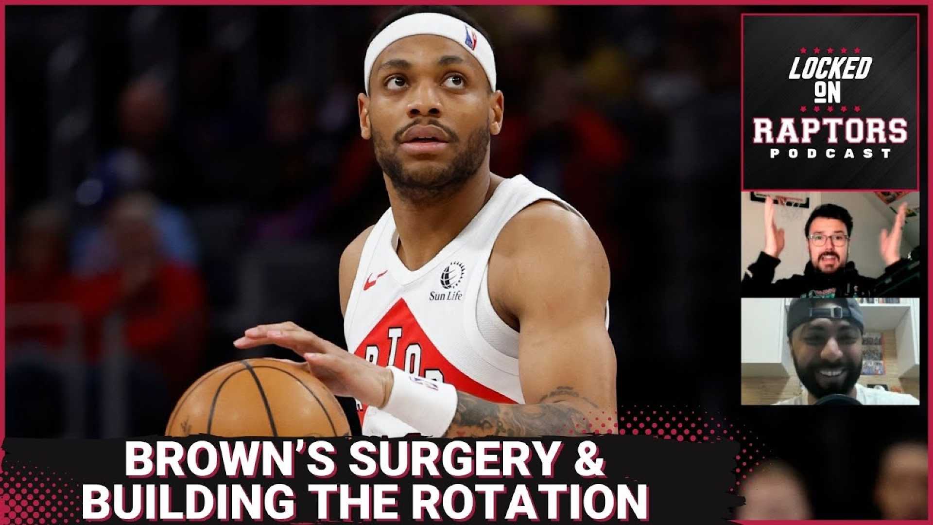 Bruce Brown Toronto Raptors Knee Injury