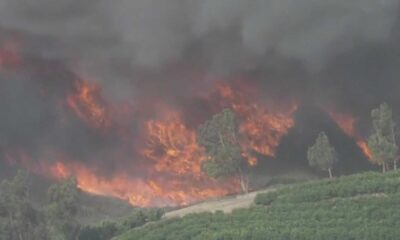 Brush Fire Near Camarillo Ventura County