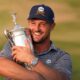 Bryson Dechambeau With U.s. Open Trophy