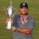 Bryson Dechambeau With Us Open Trophy And Donald Trump