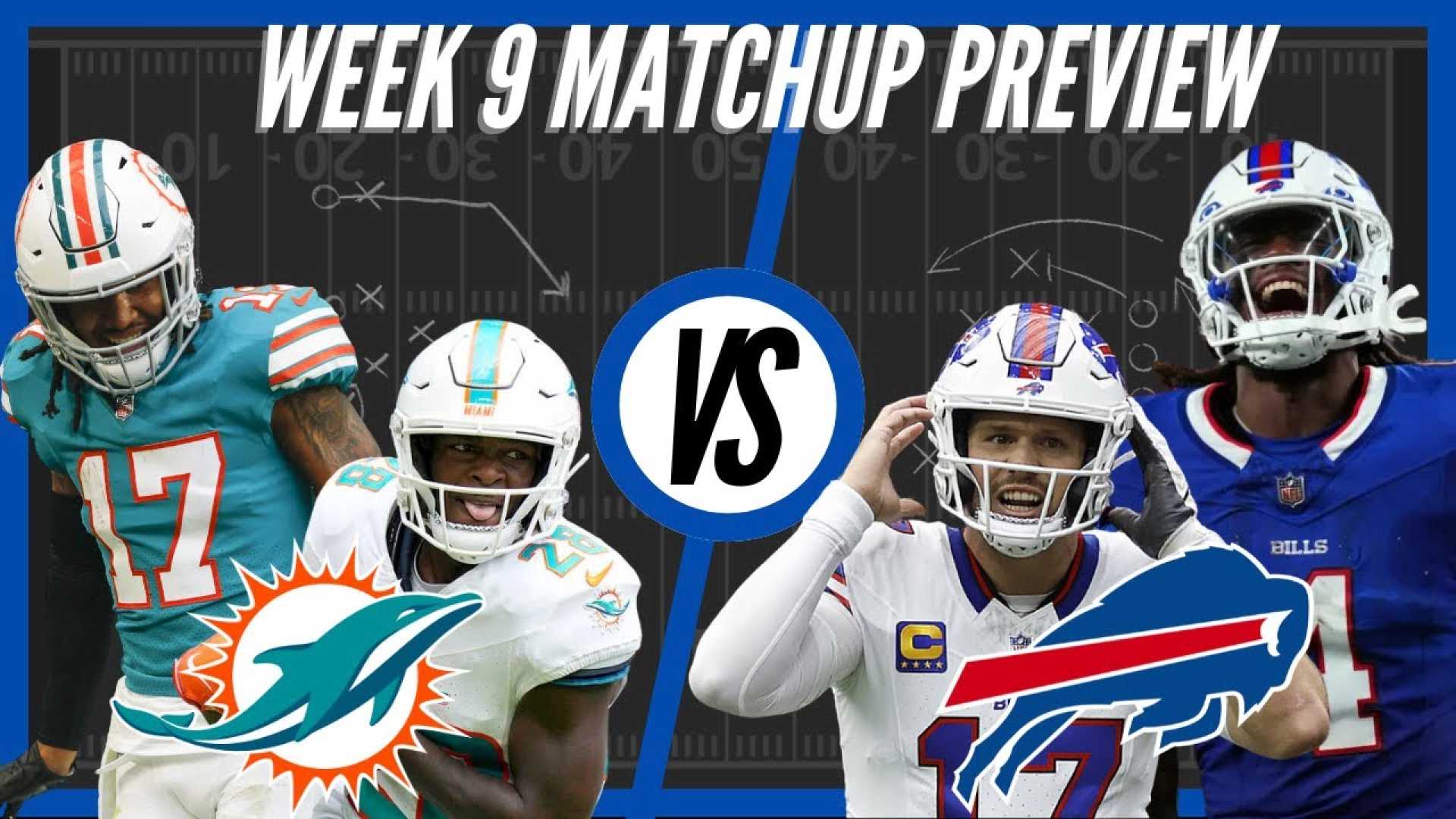 Buffalo Bills Vs Miami Dolphins Week 9