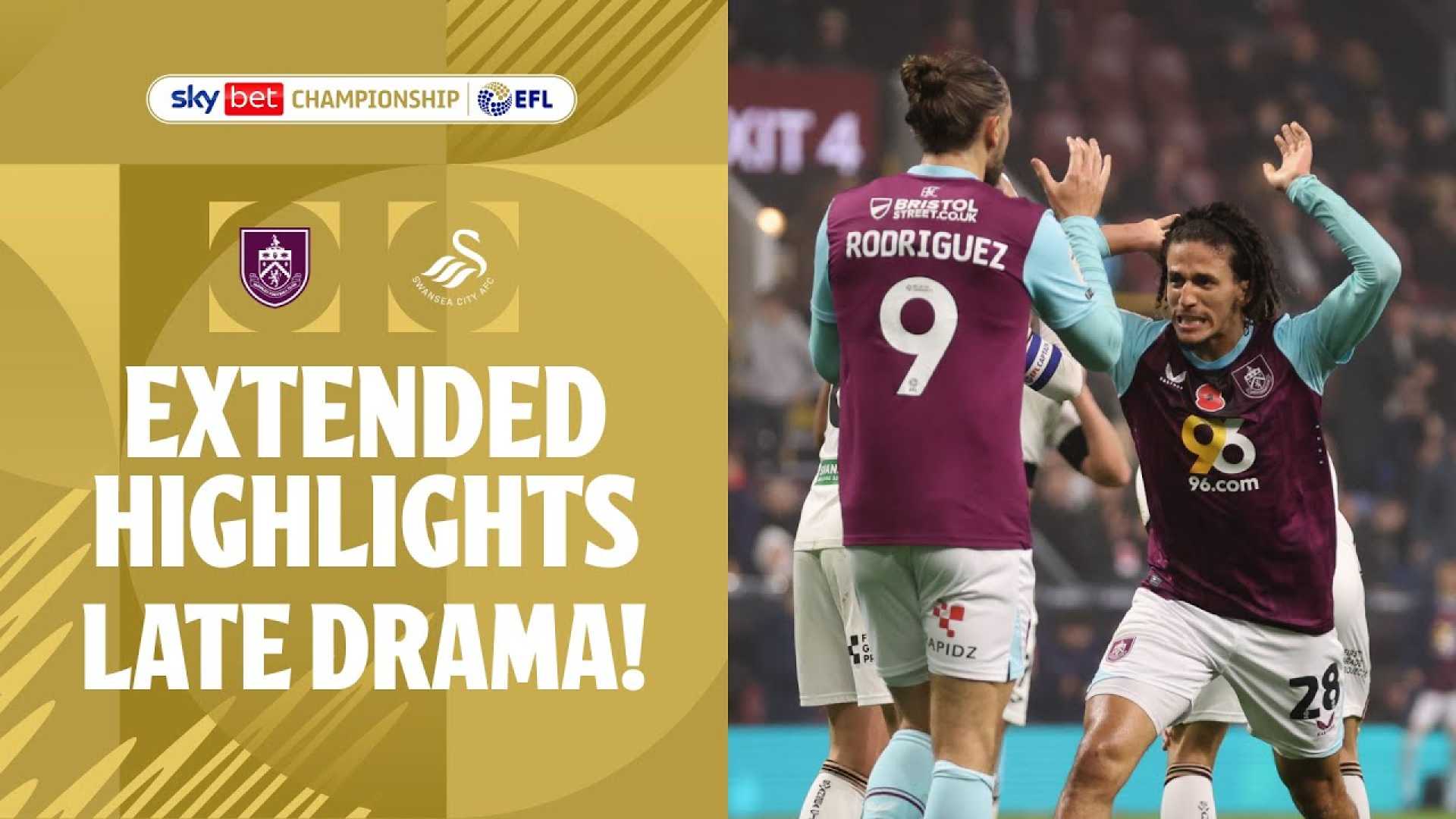 Burnley Fc Vs Swansea City Match Highlights