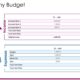 Business Pitch Presentation Budget Outline