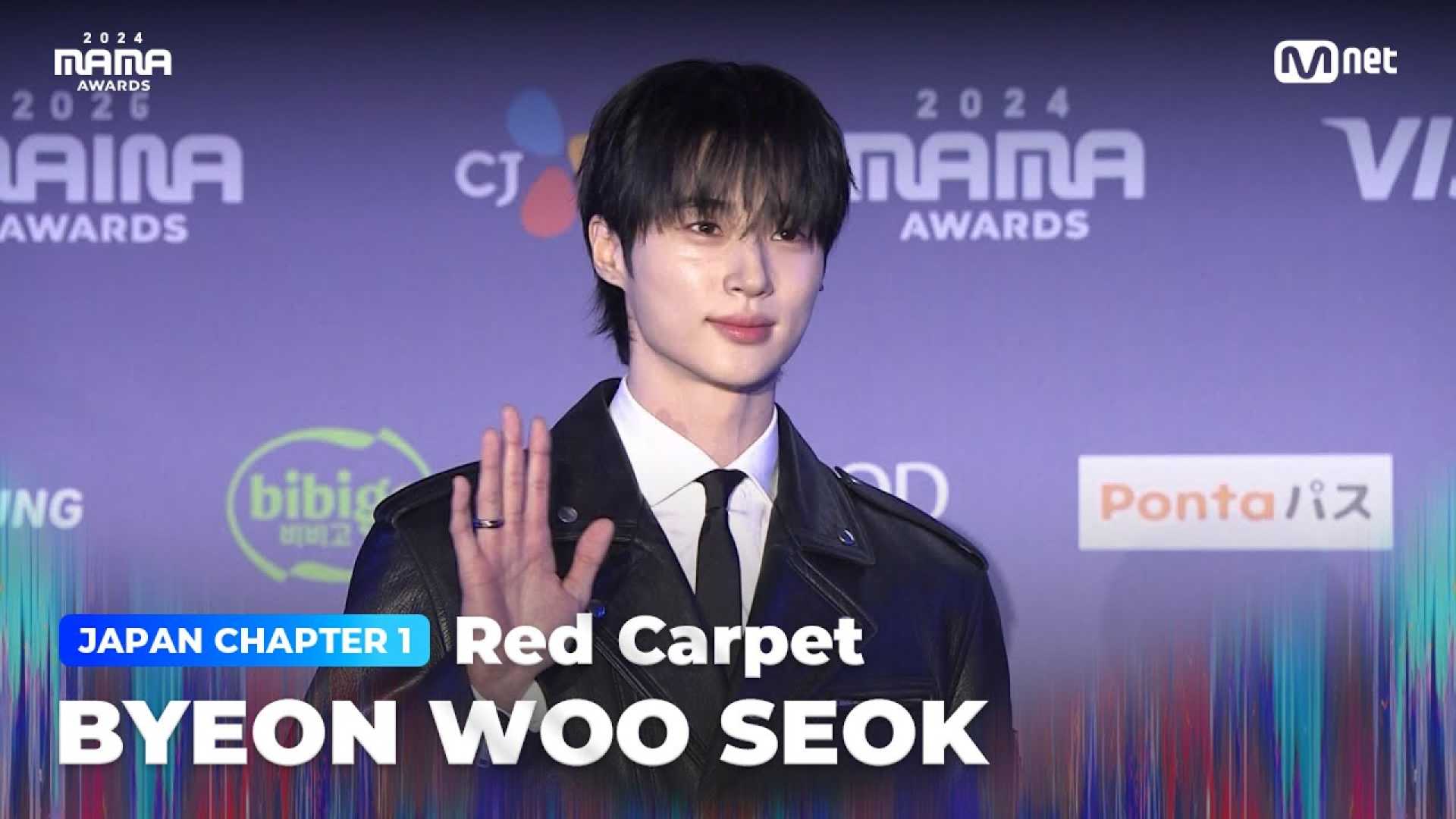 Byeon Woo Seok 2024 Mama Awards Red Carpet Cartier Brand Ambassador