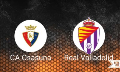 Ca Osasuna Vs Real Valladolid Laliga Match