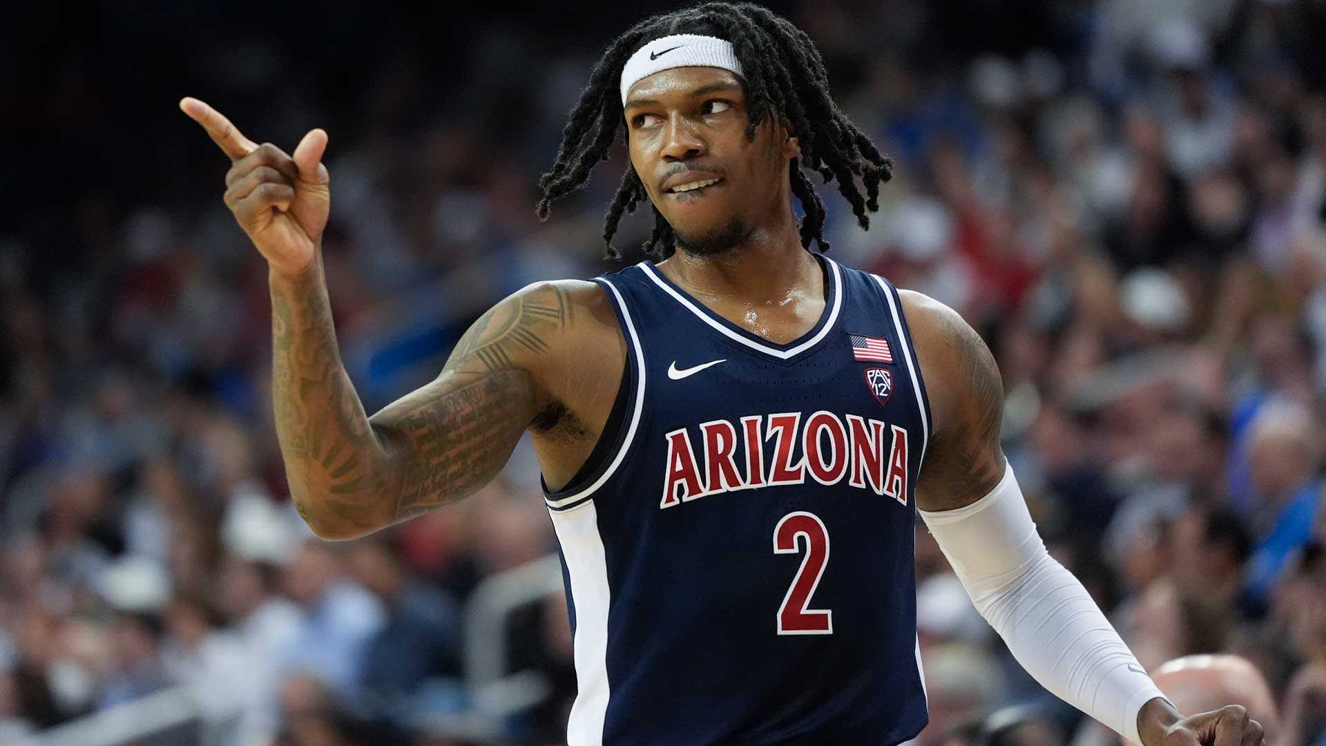 Caleb Love Arizona Basketball Game