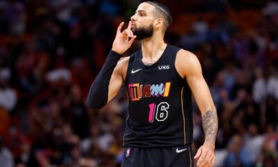 Caleb Martin Miami Heat Contract Signing