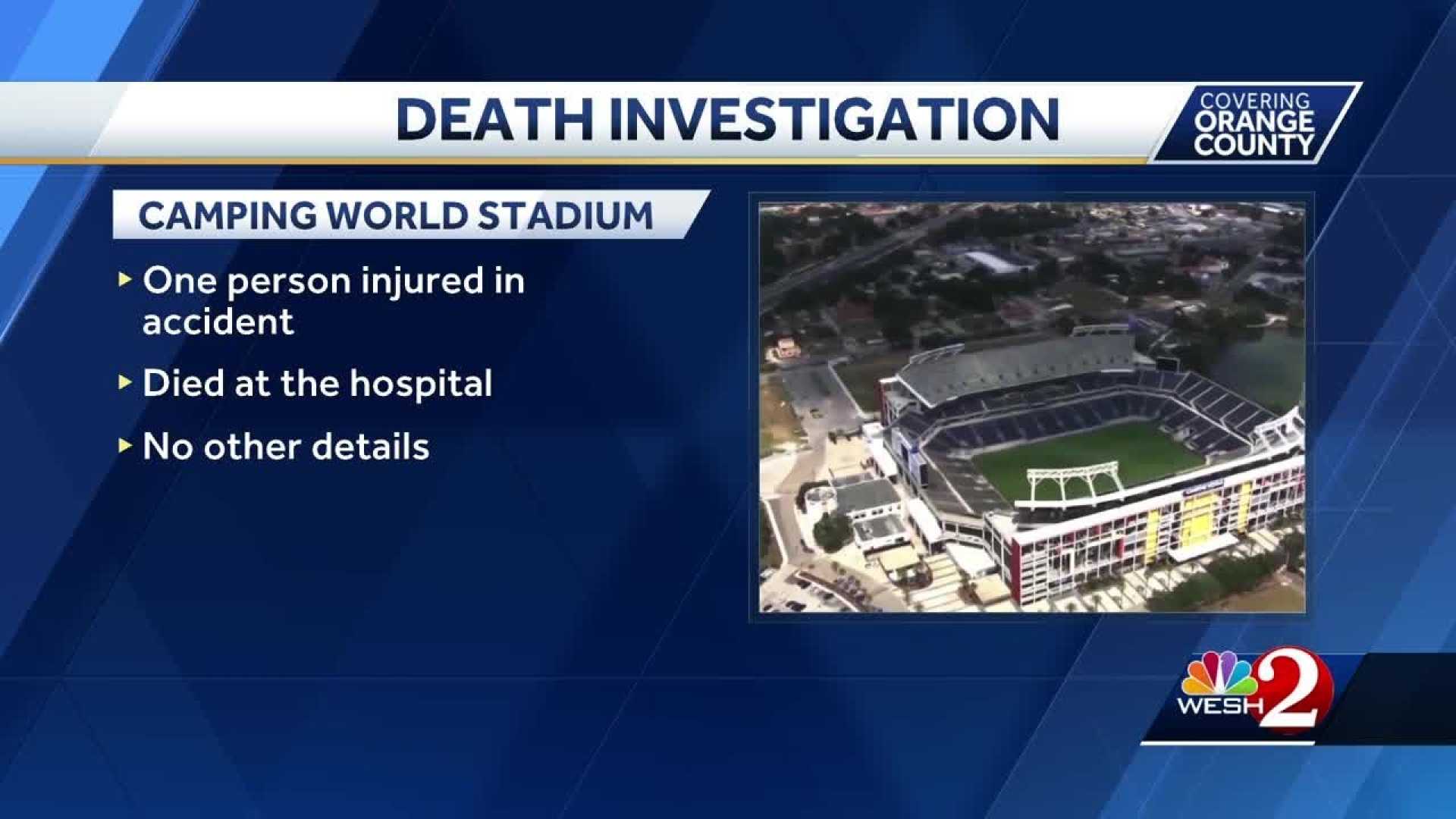 Camping World Stadium Accident Investigation Orlando