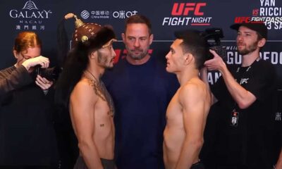 Carlos Hernandez Nyamjargal Tumendemberel Ufc Macau Weigh In