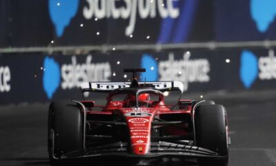 Carlos Sainz Ferrari Las Vegas Grand Prix Qualifying