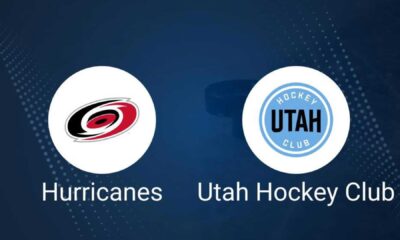 Carolina Hurricanes Vs Utah Hockey Club Nhl Game