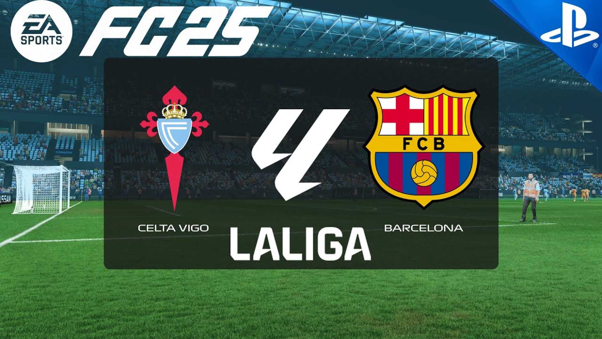 Celta Vigo Vs Barcelona La Liga Match