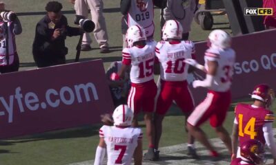 Ceyair Wright Interception Return Touchdown Nebraska Vs Usc