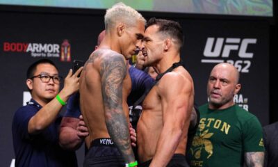 Charles Oliveira And Michael Chandler Ufc 309 Weigh In