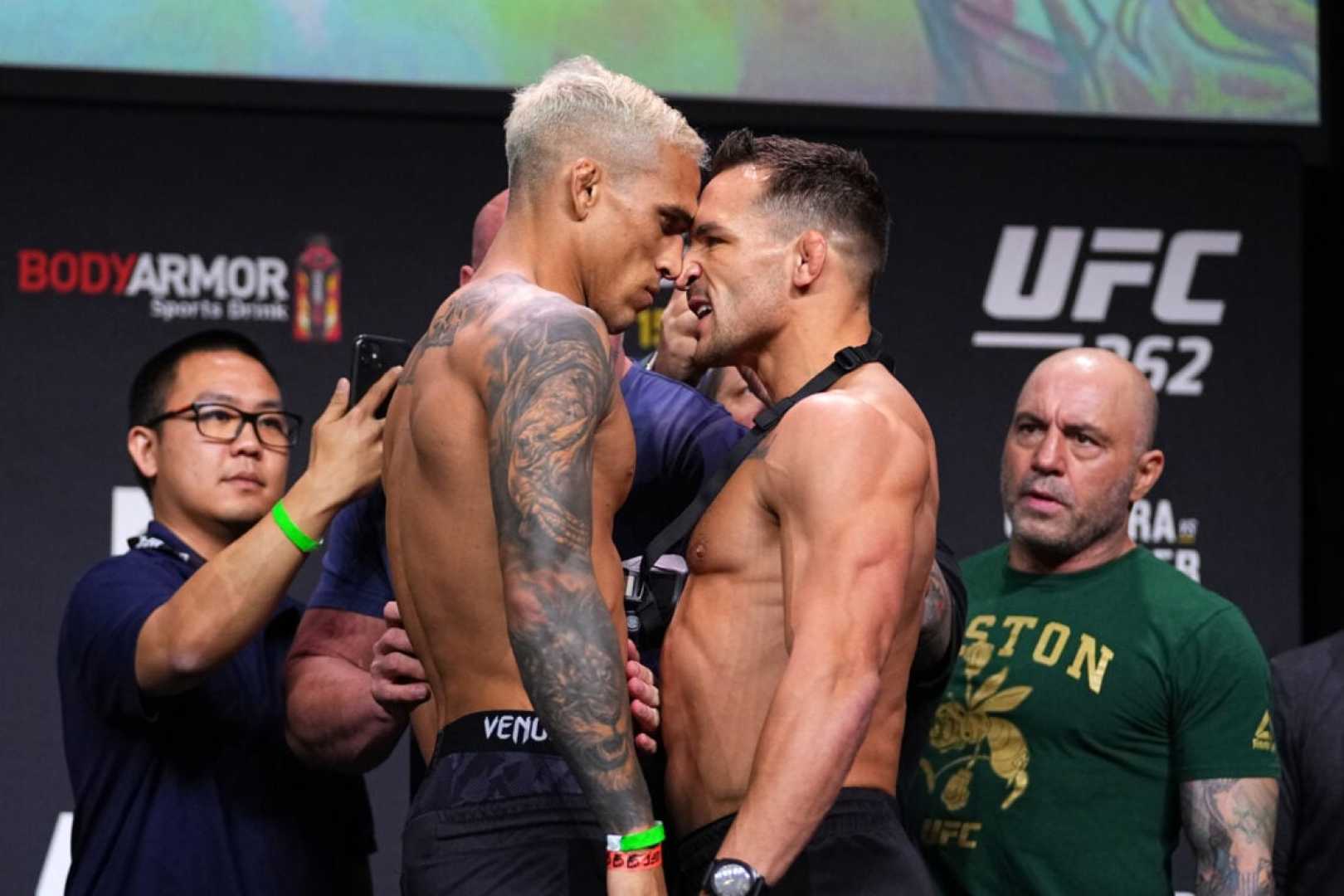 Charles Oliveira And Michael Chandler Ufc 309 Weigh In