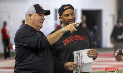 Chip Kelly And Ryan Day Discussing Ohio State Football