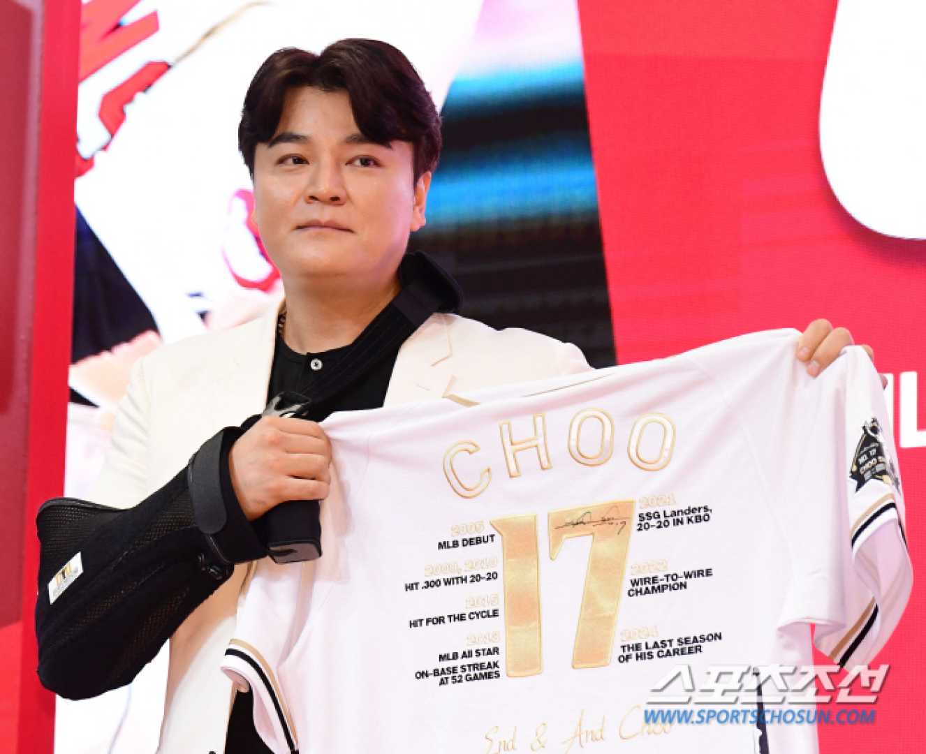 Choo Shin Soo Retirement Press Conference