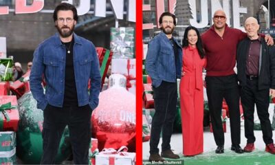 Chris Evans Red One Movie Promotion London