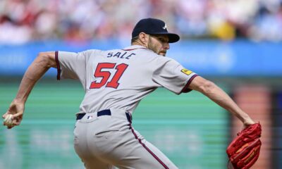 Chris Sale Pitching For Atlanta Braves