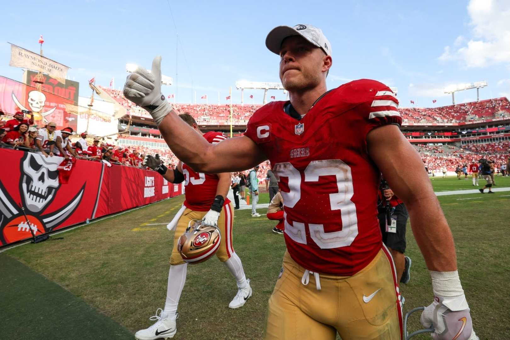 Christian Mccaffrey San Francisco 49ers Week 11 Stats