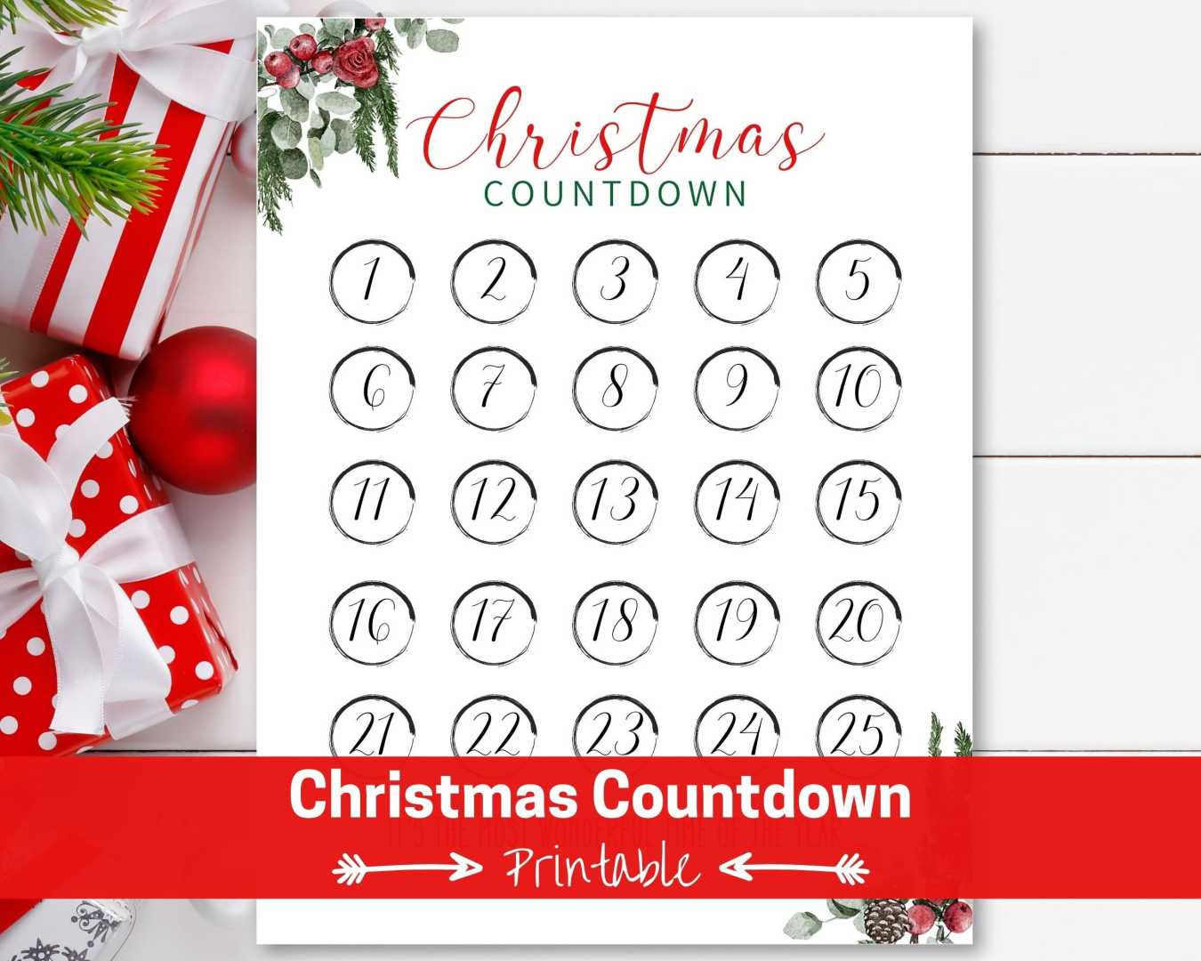 Christmas Countdown Calendar