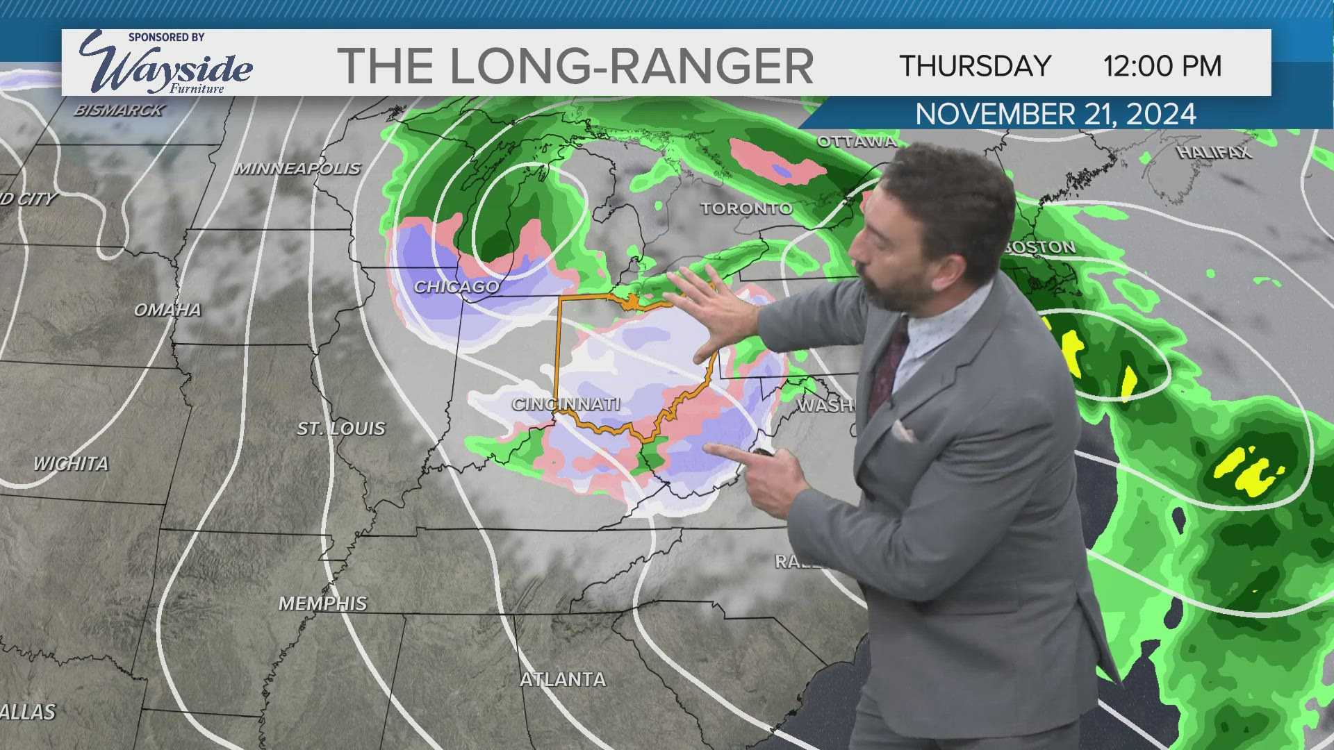 Cincinnati Weather Forecast November 2024