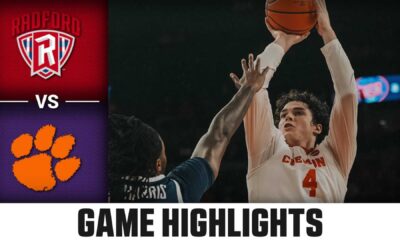 Clemson Vs Radford Basketball Game Highlights