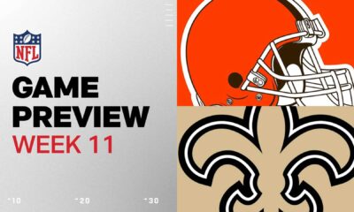 Cleveland Browns Vs New Orleans Saints Nfl Week 11