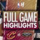 Cleveland Cavaliers Vs New Orleans Pelicans Nba Game