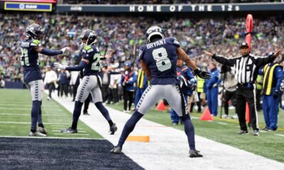 Coby Bryant Pick Six Seahawks Cardinals