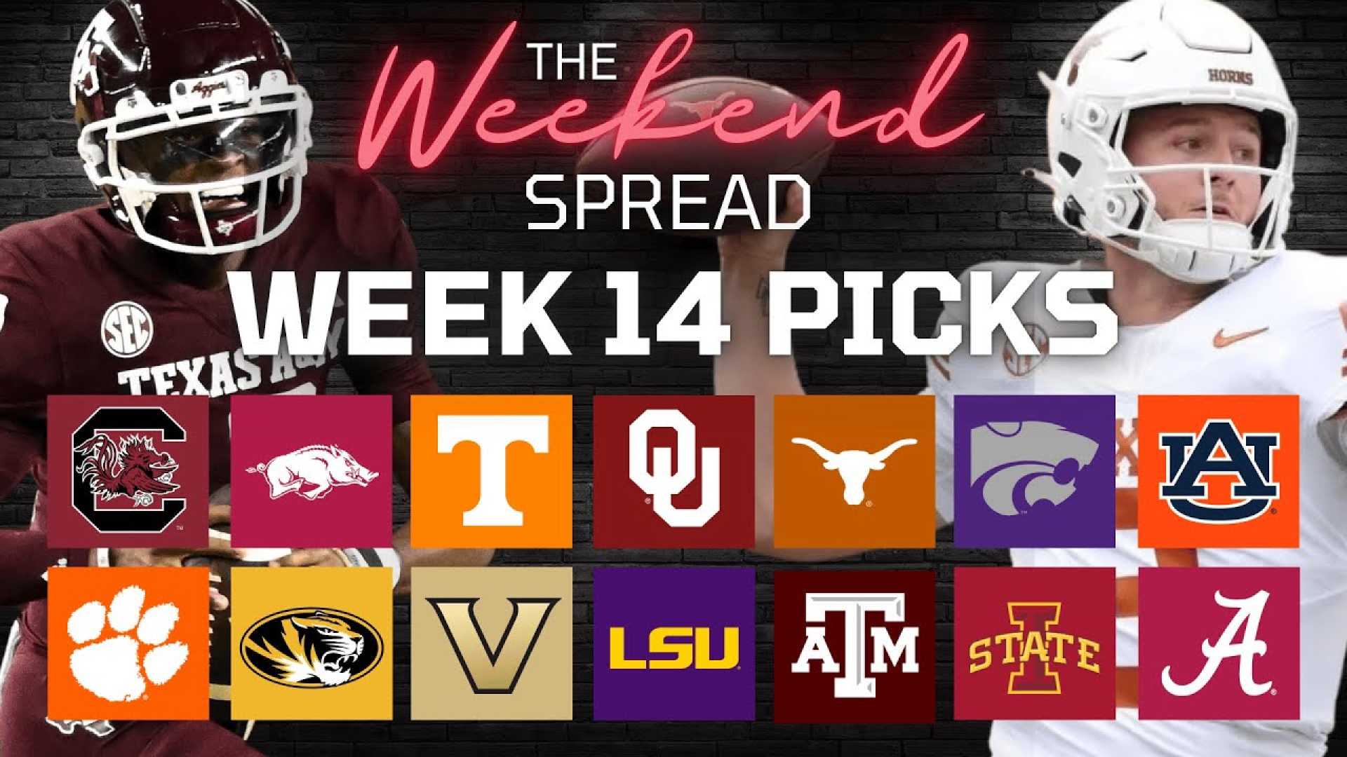 College Football Week 14 Matchups