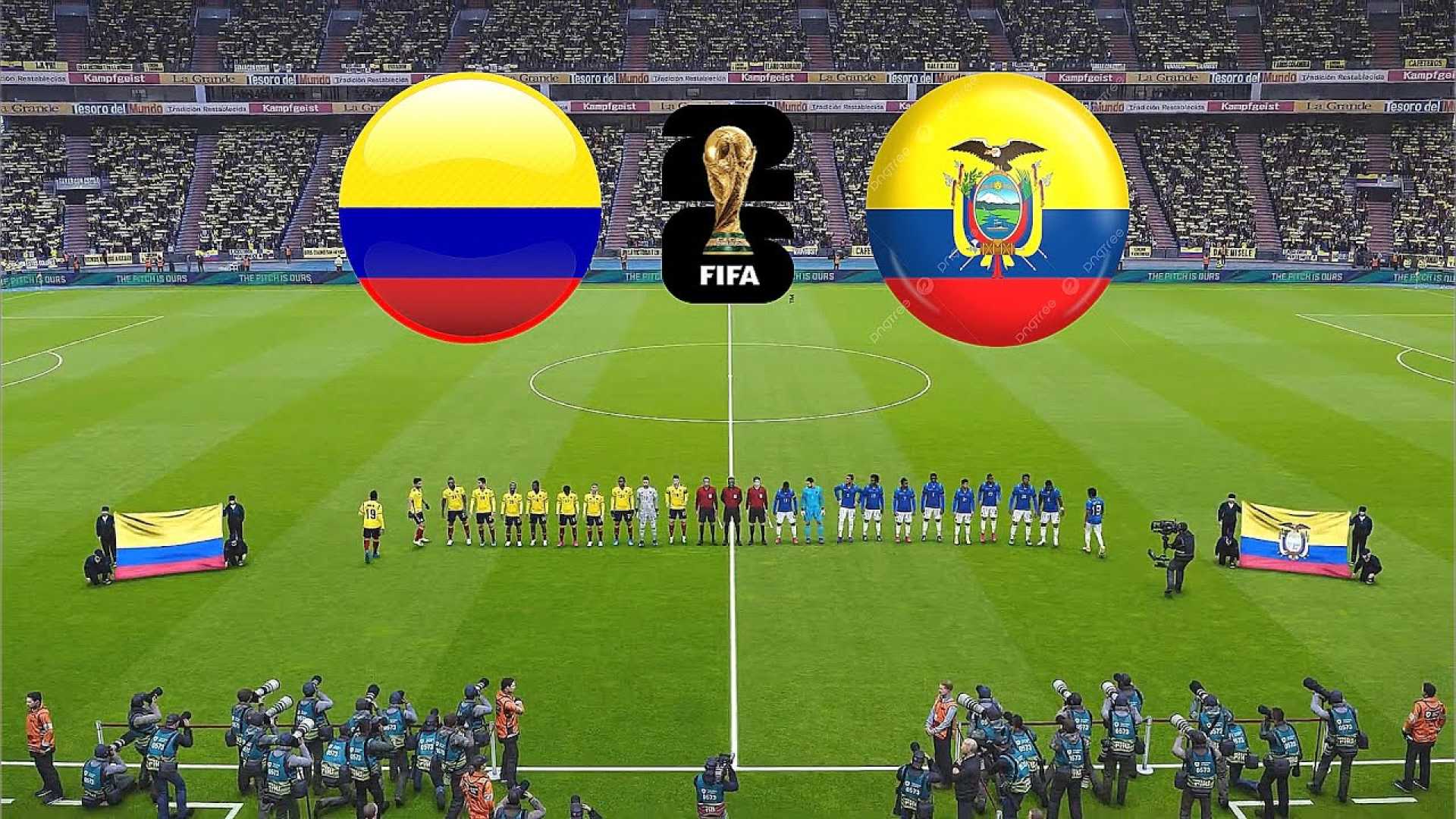 Colombia Vs Ecuador Soccer Match 2026 World Cup Qualifiers