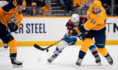 Colorado Avalanche Vs Nashville Predators Hockey Game